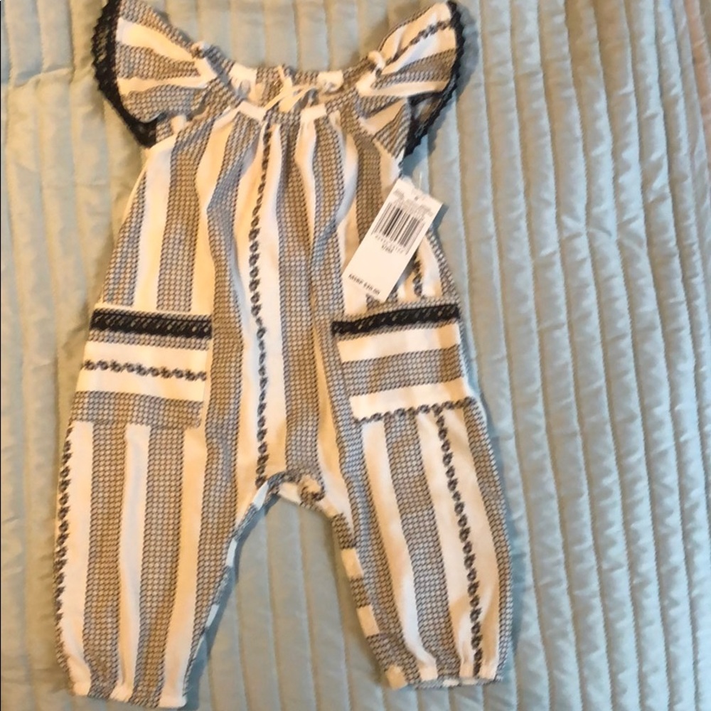 NWT Jessica Simpson romper 3/6m